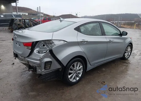 2015 Hyundai Elantra Se from USA, damaged, VIN 5NPDH4AE4FH625699